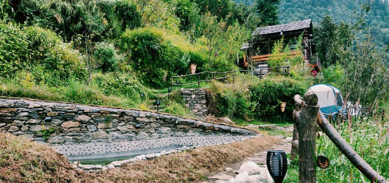 Parvatis Lap Luxury Hostel & Camps Kasol Exterior photo