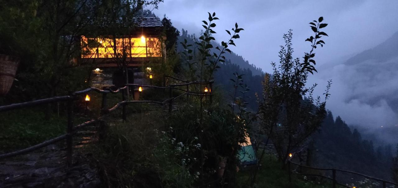 Parvatis Lap Luxury Hostel & Camps Kasol Exterior photo